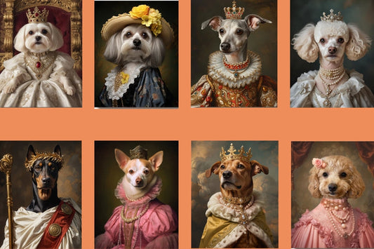 10 Noble Dog Breeds and Their Perfect Royal Portrait Styles
