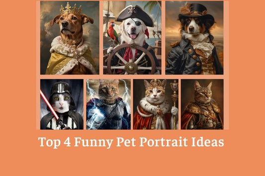 Top 4 Funny Pet Portrait Ideas Inspired by Pop Culture