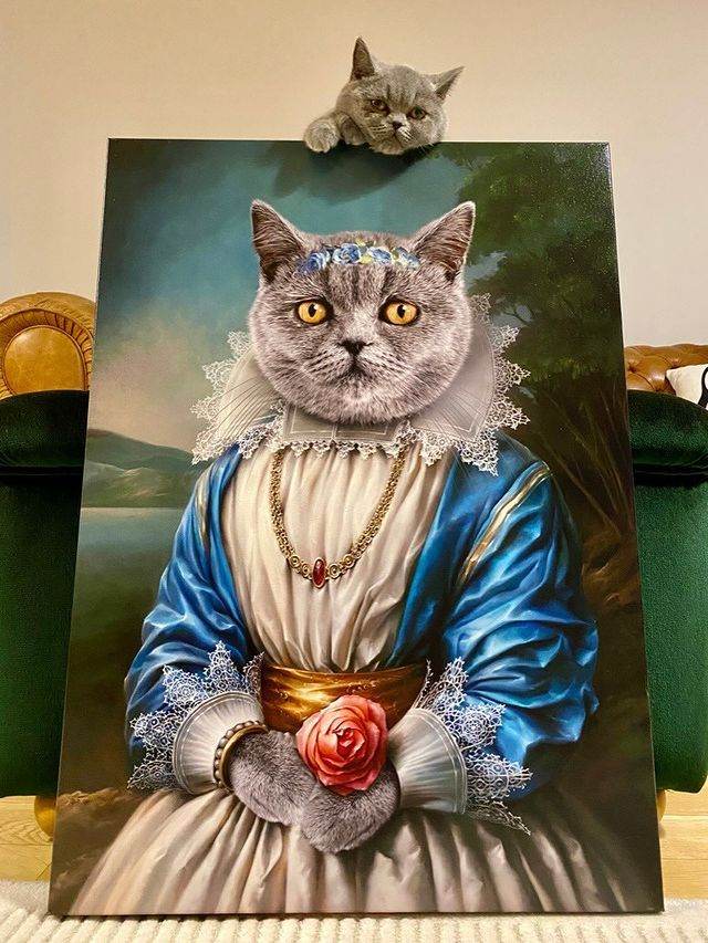 The Lady of the Manor - RoyalPortraitUs