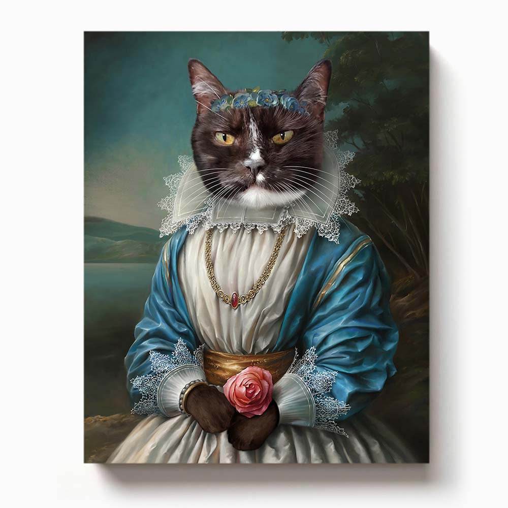 The Lady of the Manor - RoyalPortraitUs