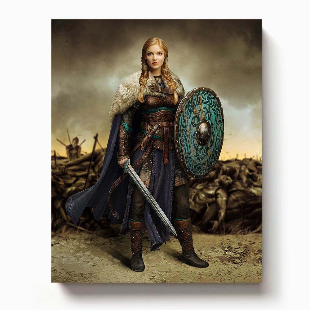 The Viking Lady - RoyalPortraitUs