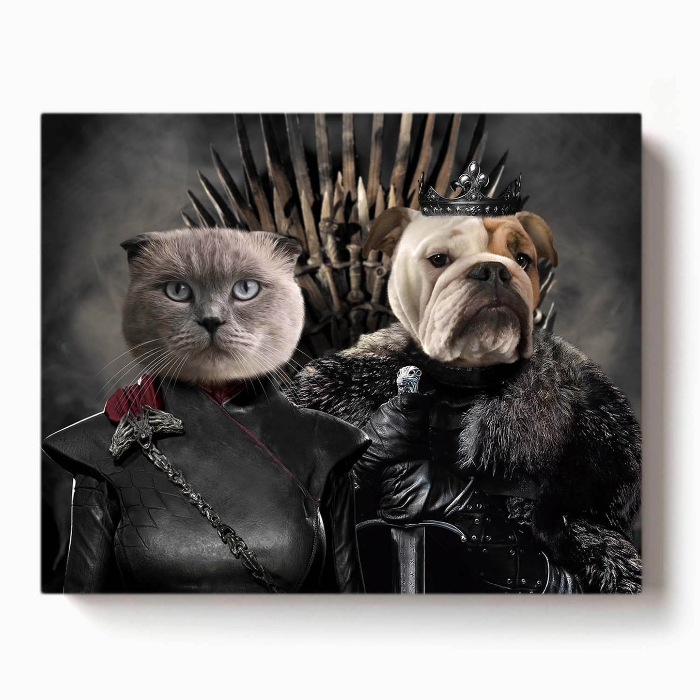 The Mother of Dragons & King of the North - RoyalPortraitUs