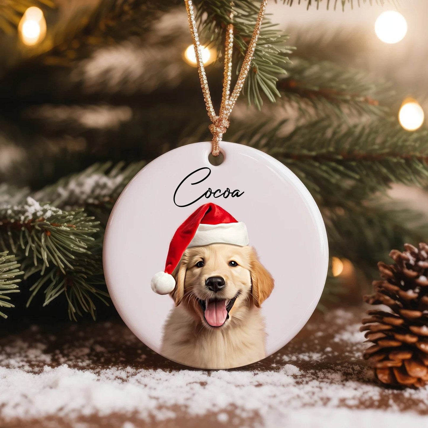 Custom Christmas Ornament - RoyalPortraitUs