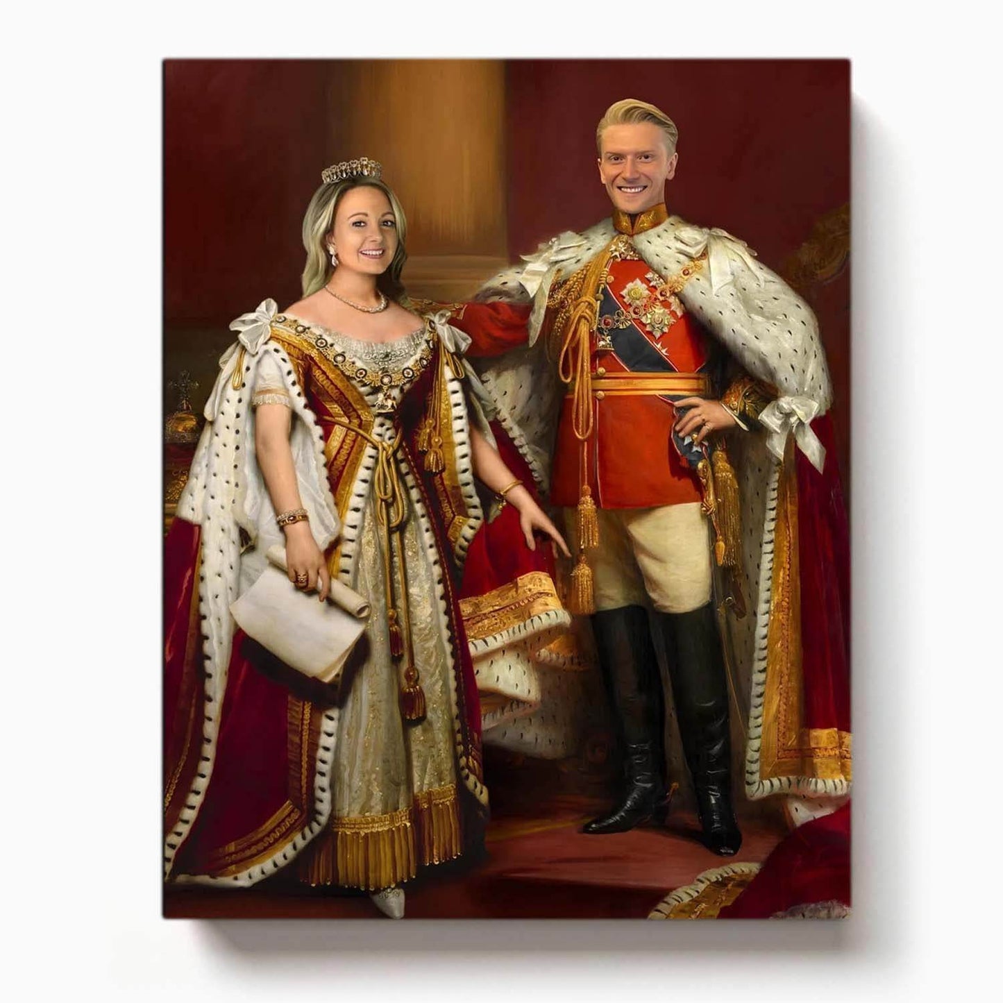 The Royal Couple - RoyalPortraitUs