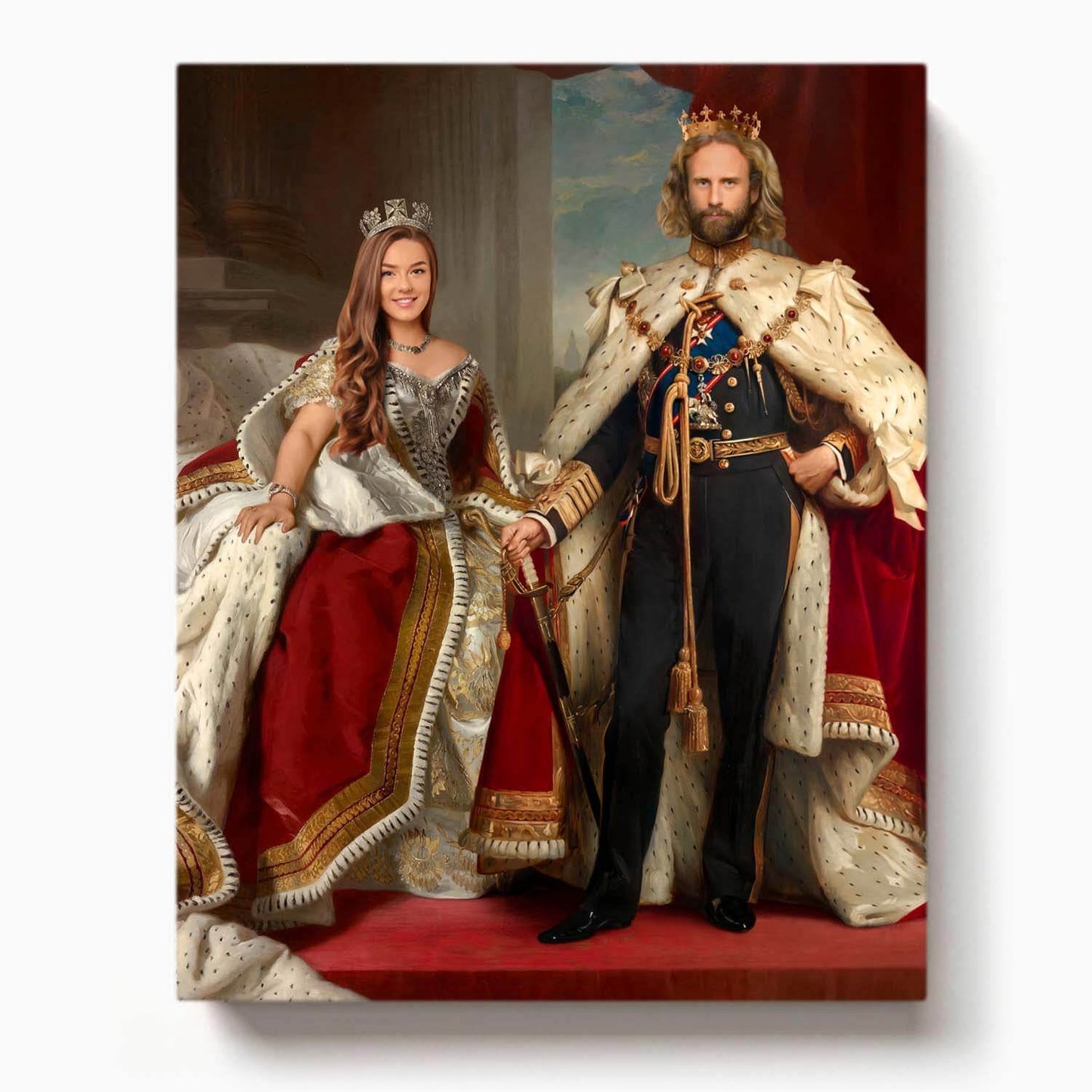 The Prince and Princess - RoyalPortraitUs