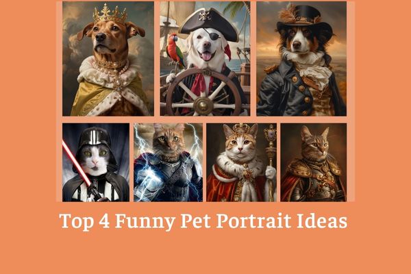 Top 4 Funny Pet Portrait Ideas Inspired by Pop Culture