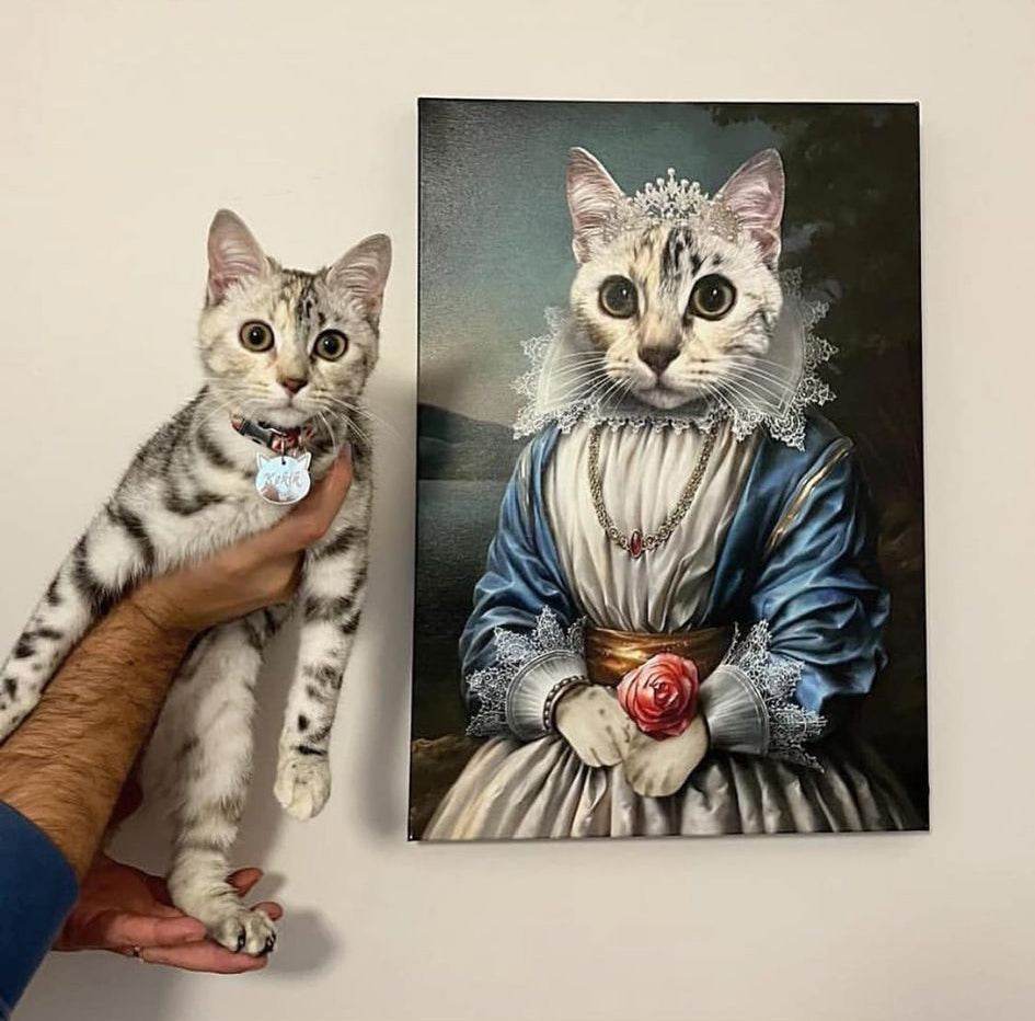 The Lady of the Manor - RoyalPortraitUs
