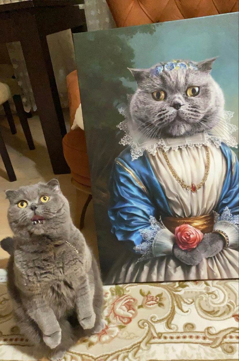 The Lady of the Manor - RoyalPortraitUs