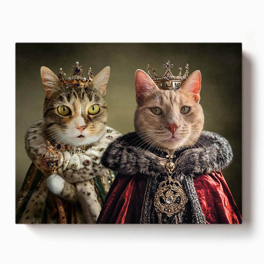 The Queen Dowager & The Prince - RoyalPortraitUs