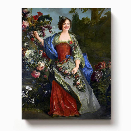 The Lady of Roses - RoyalPortraitUs