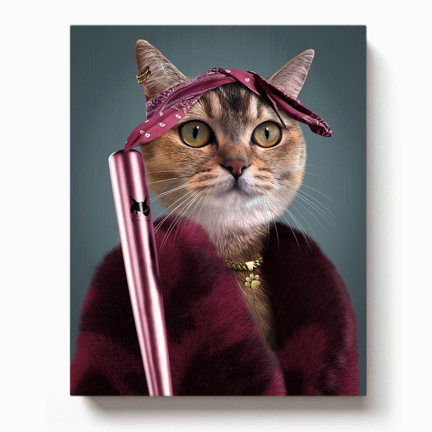 The Angry Cat - RoyalPortraitUs