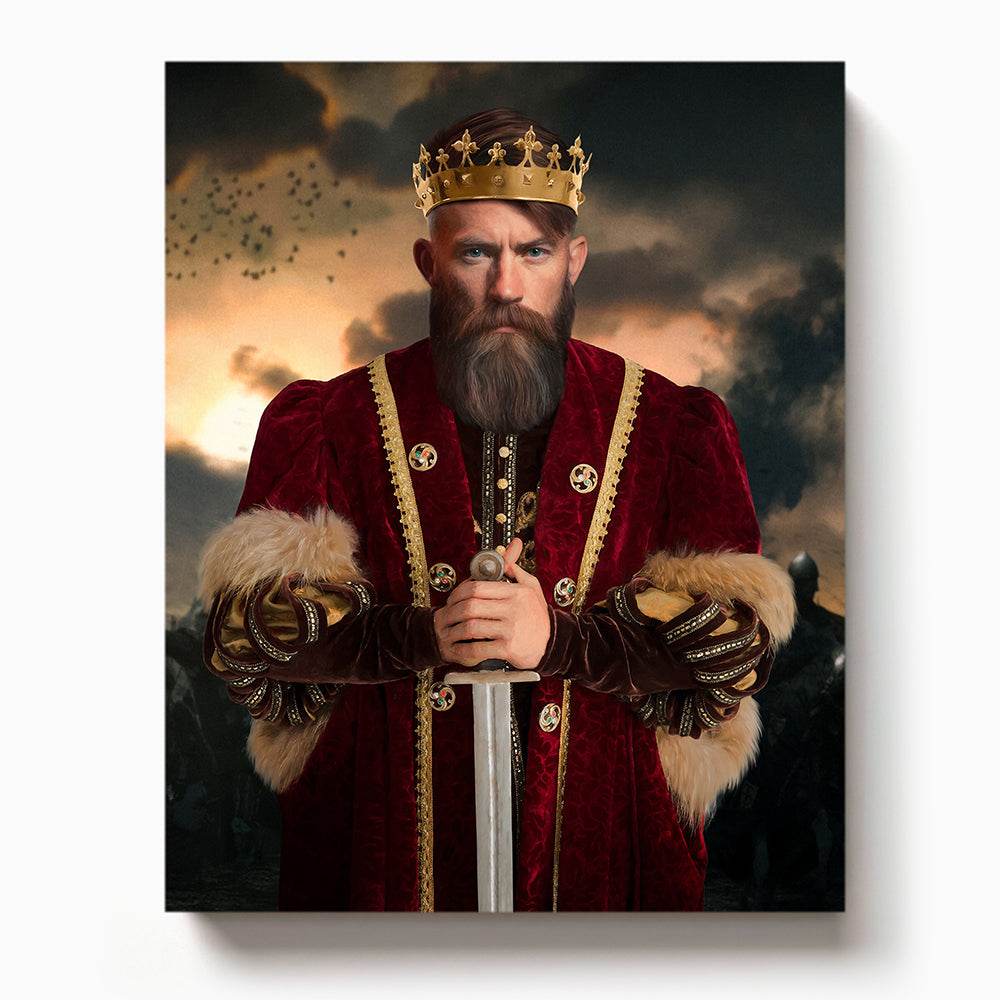 The Warrior King - RoyalPortraitUs