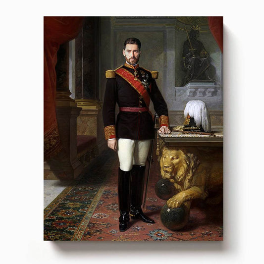 The Noble Emperor - RoyalPortraitUs
