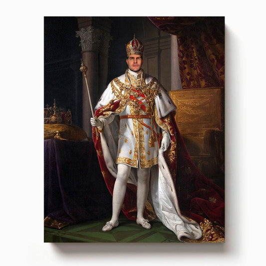 The Golden Monarch - RoyalPortraitUs