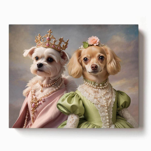 The Royal Highness & The Chatelaine - RoyalPortraitUs