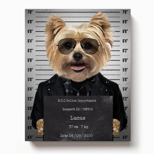 Pet Mugshot - RoyalPortraitUs